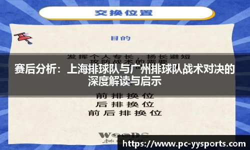 赛后分析：上海排球队与广州排球队战术对决的深度解读与启示